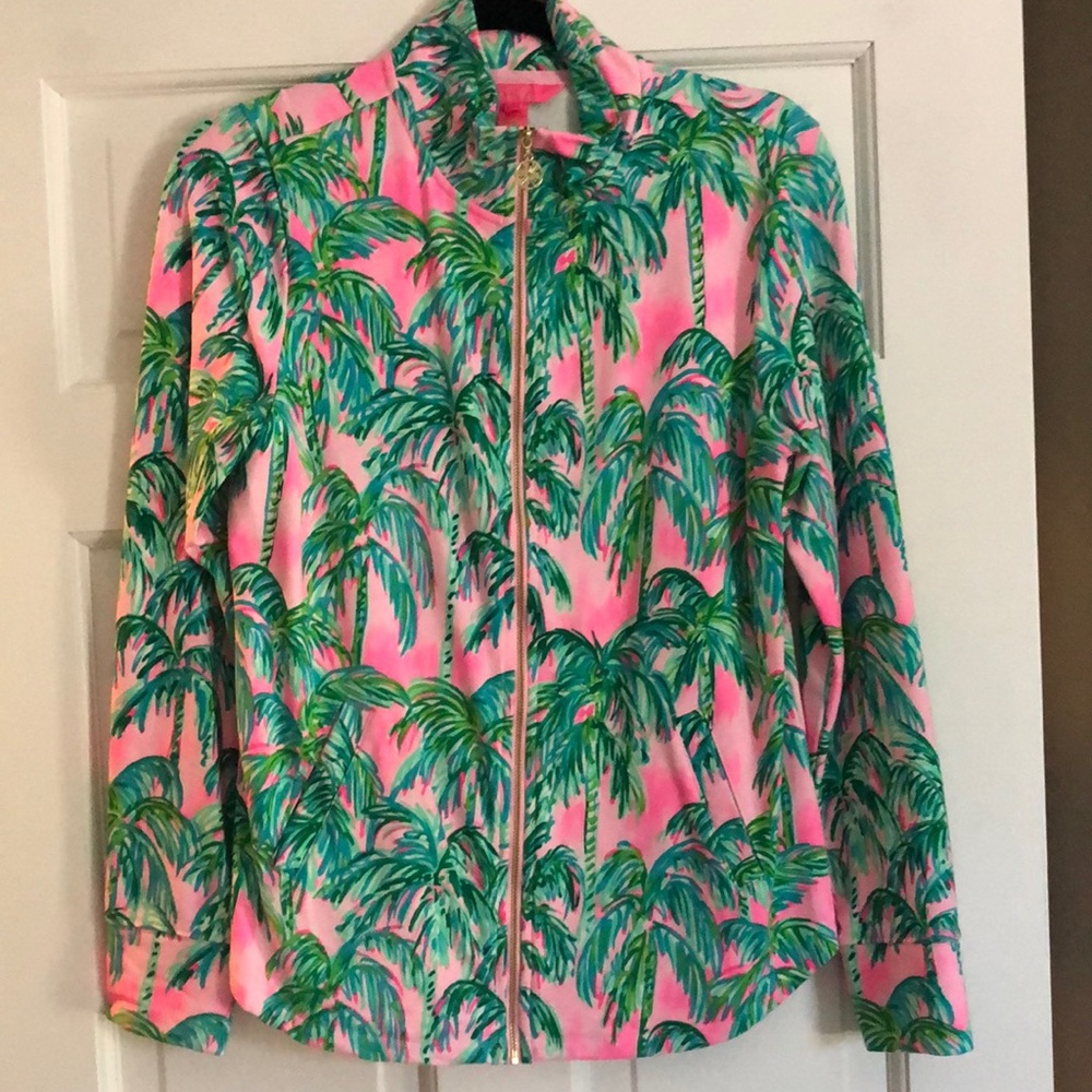 Lilly Pulitzer Leona Full Zip Jacket Suite Views S